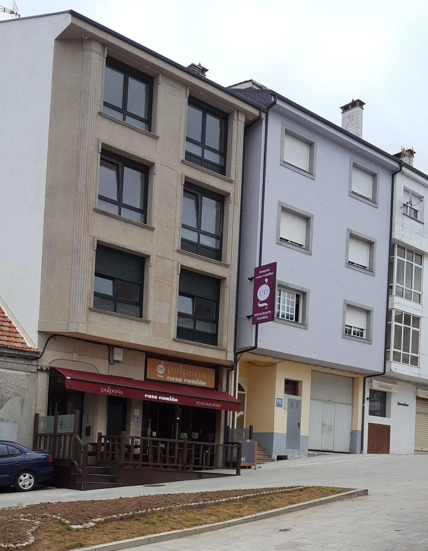 Pension Restaurante Casa Camino Palas de Rei Eksteriør billede